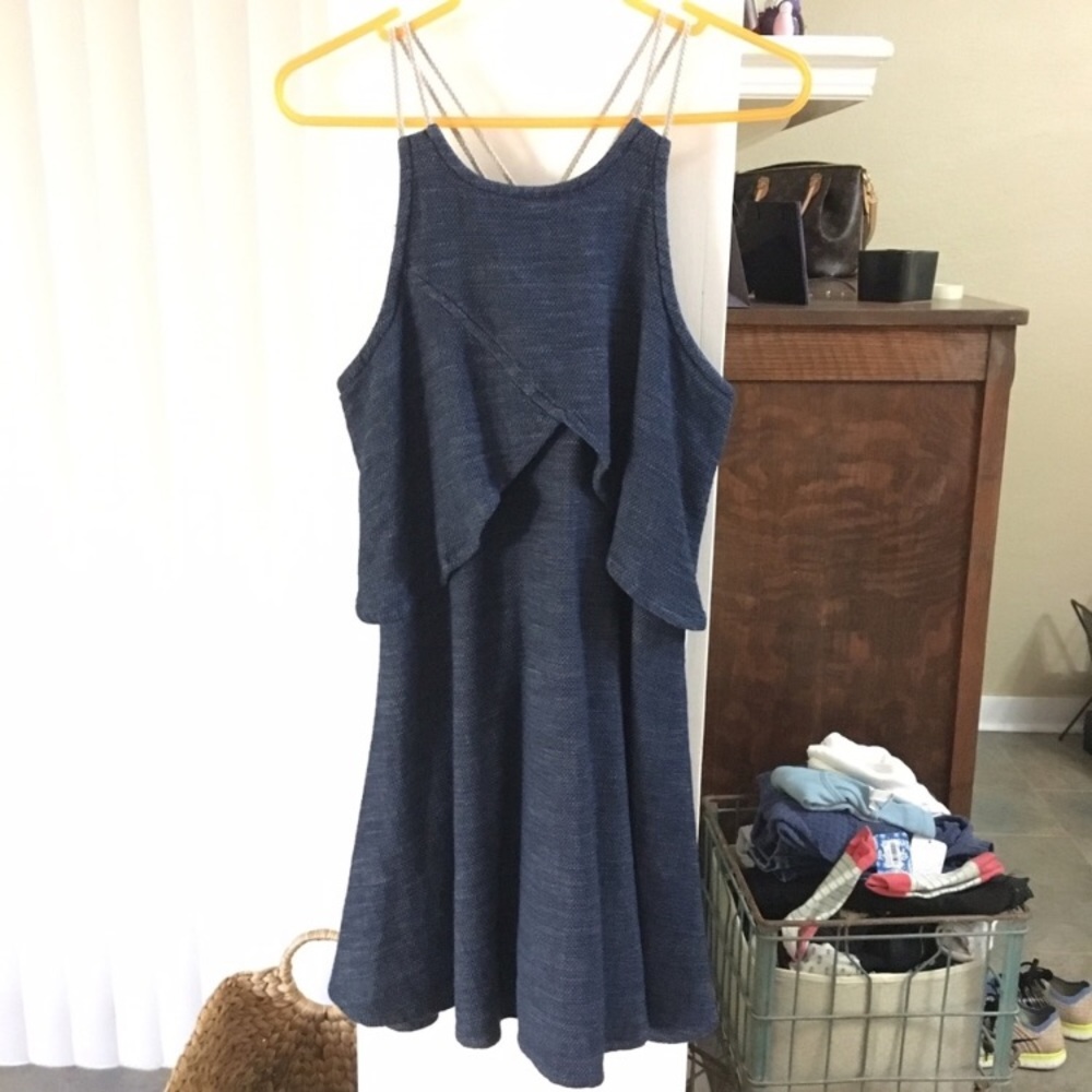 Free People Navy Dress- XSmall